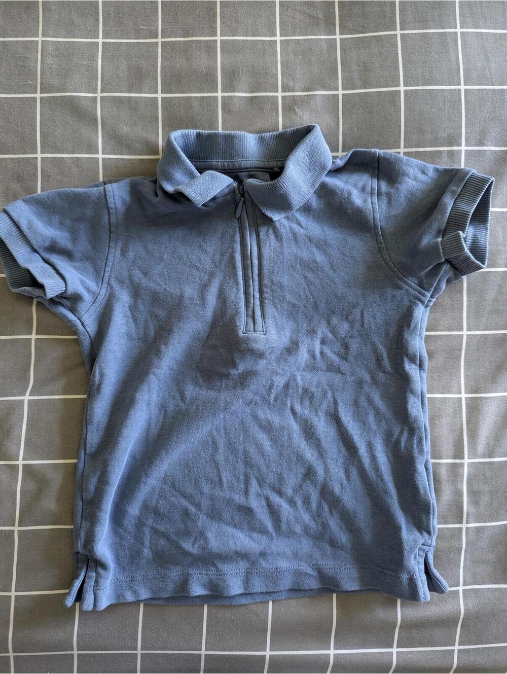 George blue polo top